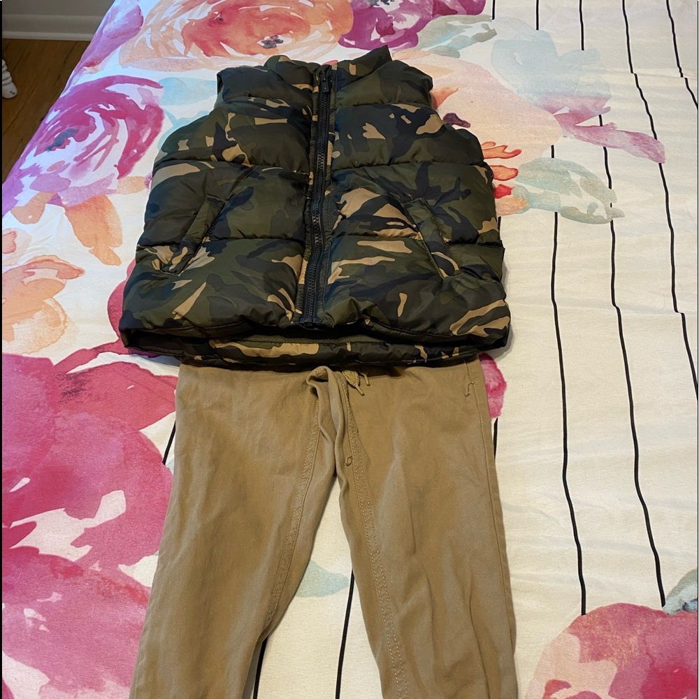 Toddler Boys Camo Outfit